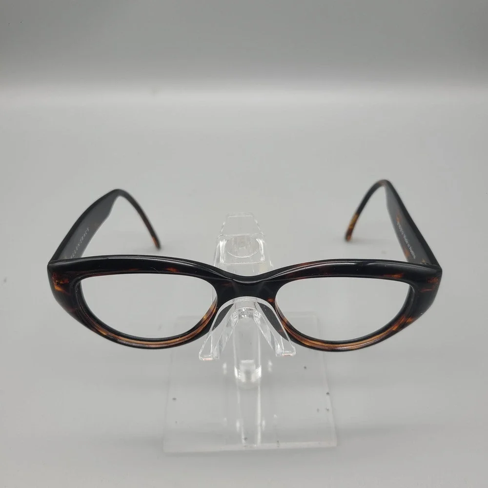 Ellen Tracy B 76-31-2 Tortoise Cat Eye Eyeglass Frames Made in Austria Womens